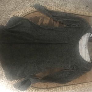 Long sleeve dress top or top